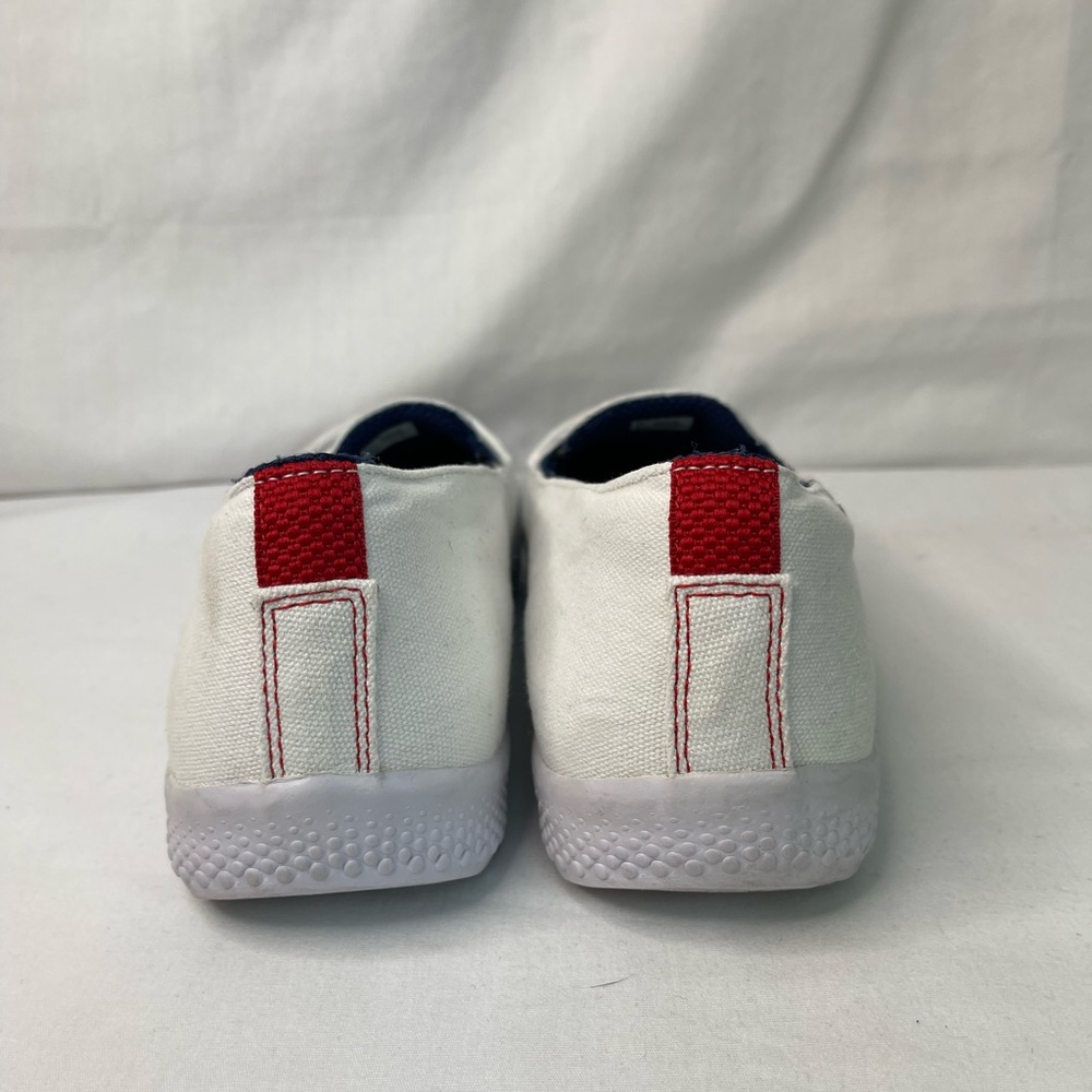 Fitflop Slip-on White Canvas Sneakers women’s size 11 - Picture 12 of 16